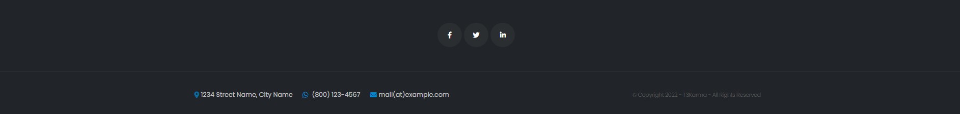 Extra Simple Top Social Icon Extra Simple Top Social Icon